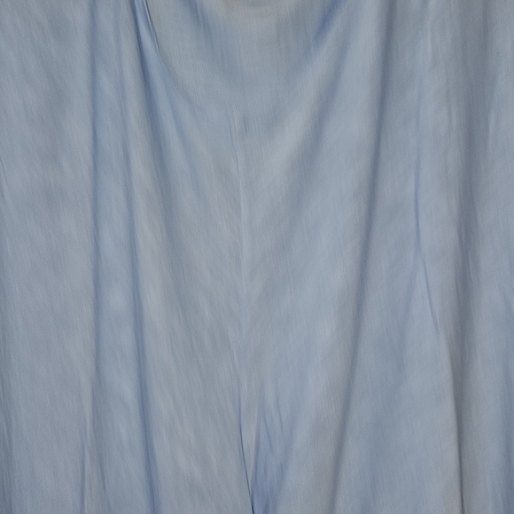 a.n.a Sky Blue Draped Short Sleeve Tee - Picture 3 of 8